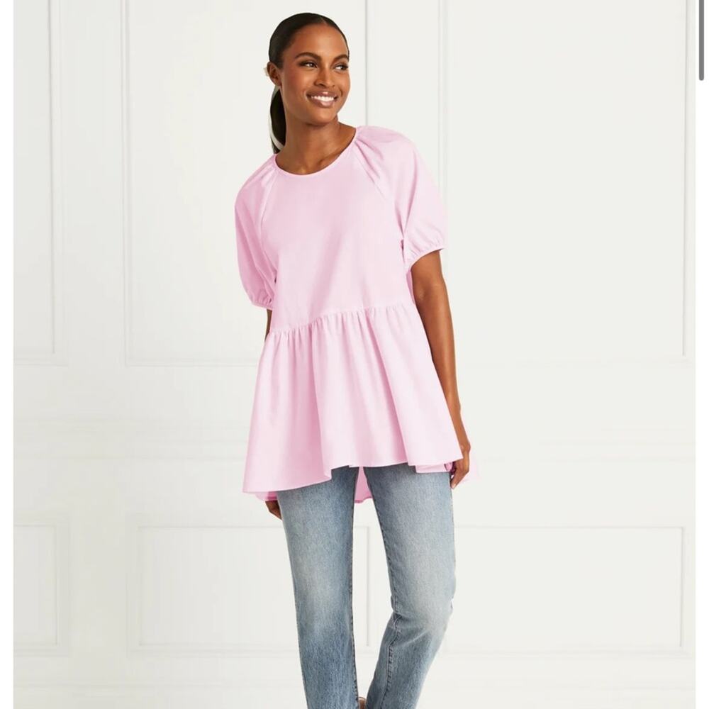Hill House The Francesca Top In Ballerina Pink Size S
